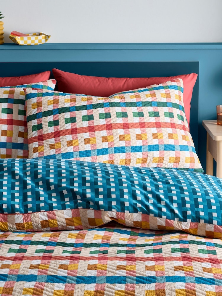 Fusion Multi Rhett Textured Duvet Cover Set - Image 2 of 3