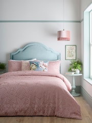 Appletree Blush Toria Jacquard Duvet Cover Set - Image 1 of 5