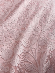 Appletree Blush Toria Jacquard Duvet Cover Set - Image 5 of 5