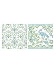Laurence Llewelyn-Bowen Green Palm Court 100% Cotton Napkins Pack - Image 4 of 4