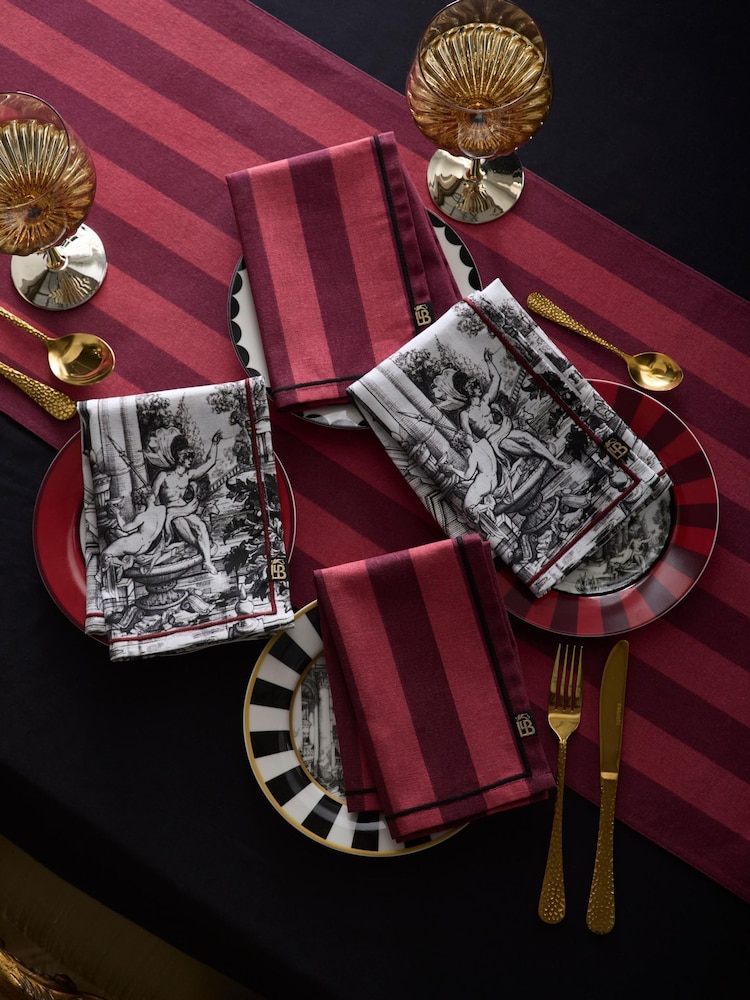 Laurence Llewelyn-Bowen Festivo Cotton Napkins - Imagen 1 de 4