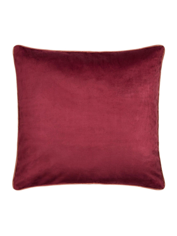 Laurence Llewelyn-Bowen Morris Major Chintz Velvet Filled Cushion - Image 4 of 4