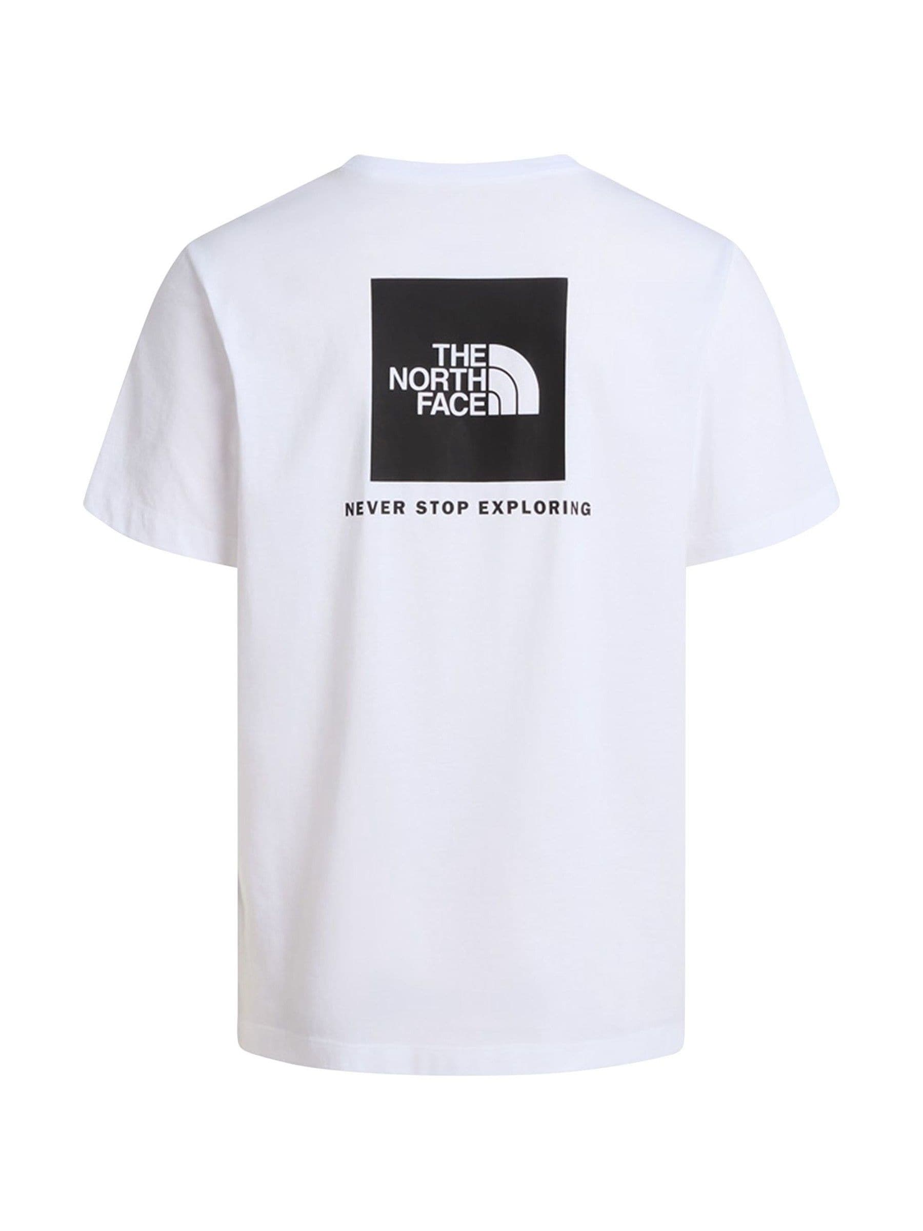 【ホワイト】NORTH FACE STANDARD BOX LOGO TEE Buy The North Face White Evolution Box NSE T-Shirt from Next USA