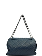 Chanel Navy Accordian Flap Bag Shoulder Bag - Image 3 of 7