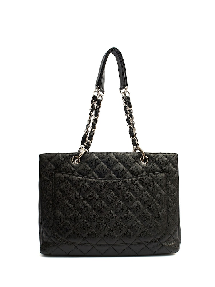 Chanel Black Grand Shopping Tote - Image 2 of 7