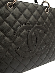 Chanel Black Grand Shopping Tote - Image 6 of 7