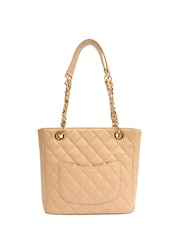 Chanel Natural Petite Shopping Tote Bag - Image 2 of 7