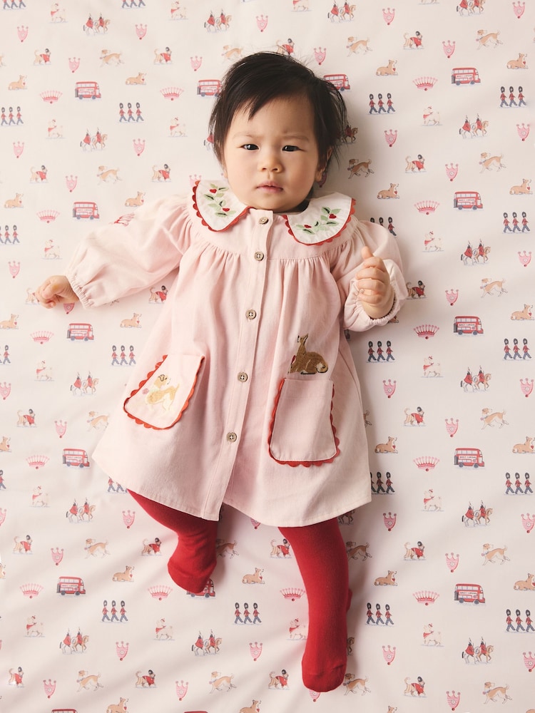 Pink Dog Cath Kidston Baby Dress - Image 1 of 10 Pink Dog Cath Kidston Baby Dress - Image 1 of 10