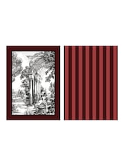 Laurence Llewelyn-Bowen Red Festivo 100% Cotton Tea Towel - Image 3 of 3