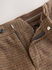 Multicolor - Textured Dogtooth Trousers With Wool - Imagen 9 de 12