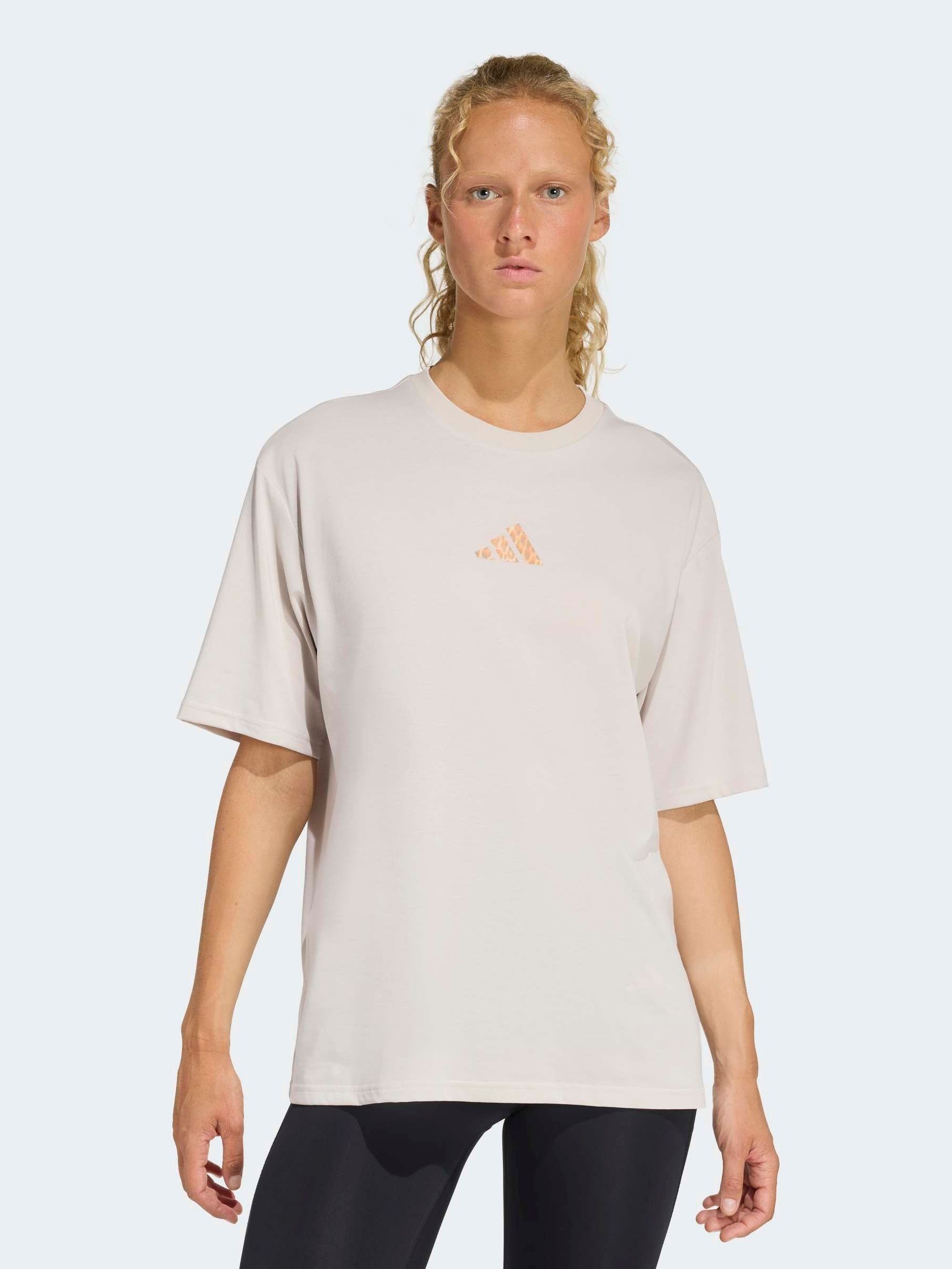 Buy adidas Grey Climacool Animal Training Graphic T-Shirt from