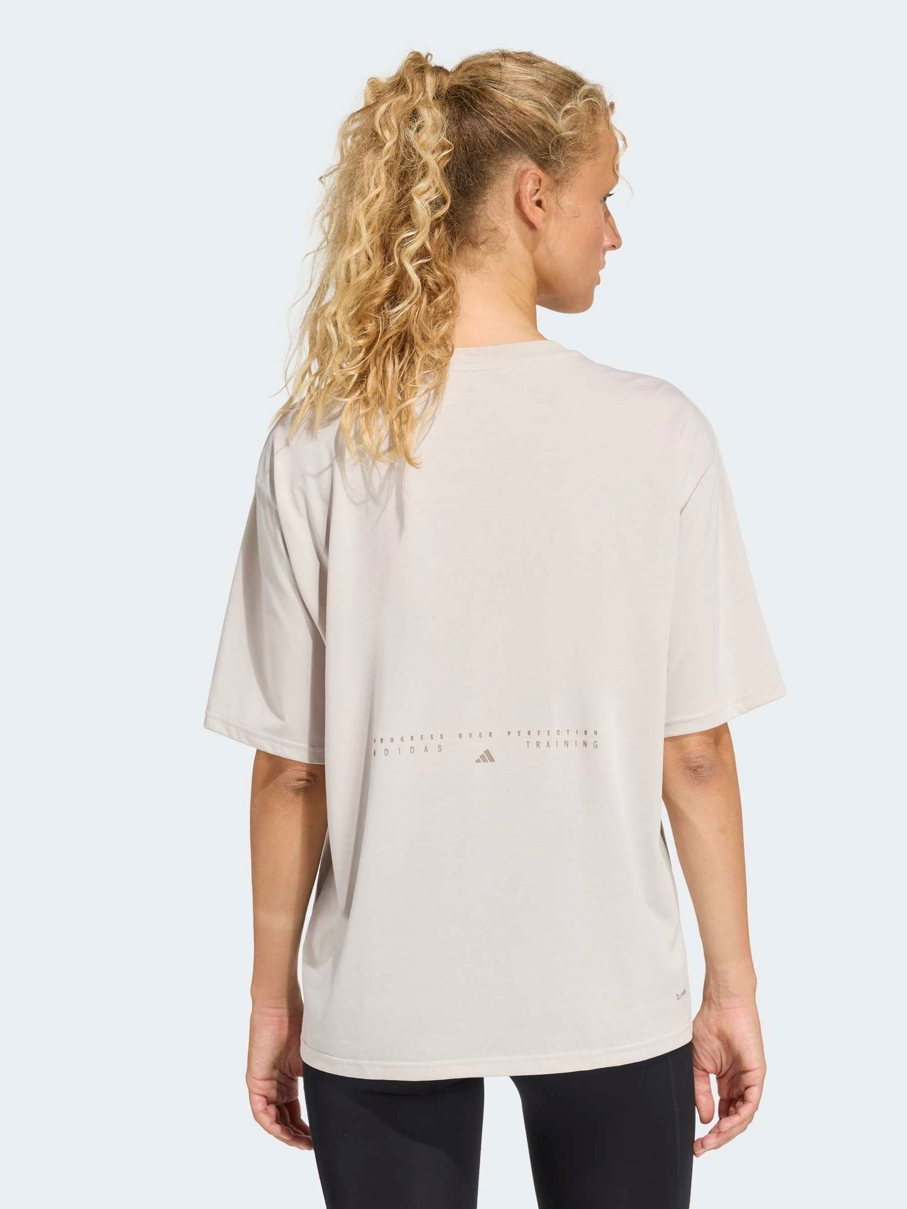 Buy adidas Grey Climacool Animal Training Graphic T-Shirt from