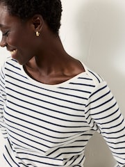 FatFace Breton Ivory T Shirt - Image 4 of 6