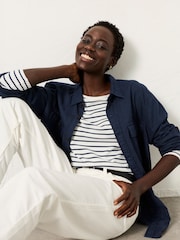 FatFace Breton Ivory T Shirt - Image 5 of 6