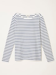 FatFace Breton Ivory T Shirt - Image 6 of 6