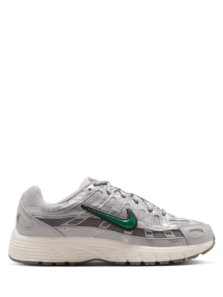 Nike Grey P-6000 Trainers - Image 2 of 8