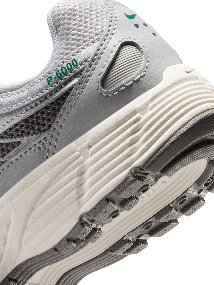 Nike Grey P-6000 Trainers - Image 8 of 8