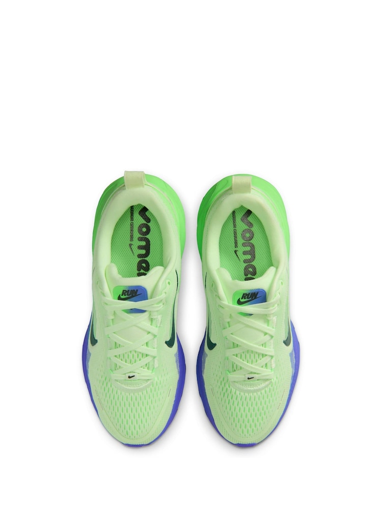 Nike Bright Green Youth Vomero 18 Road Running Trainers - Image 8 of 8