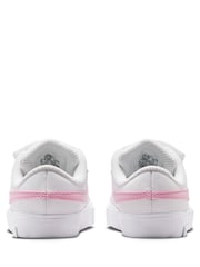 Nike White/Pink Infant Tennis Essential Trainers - Image 5 of 5