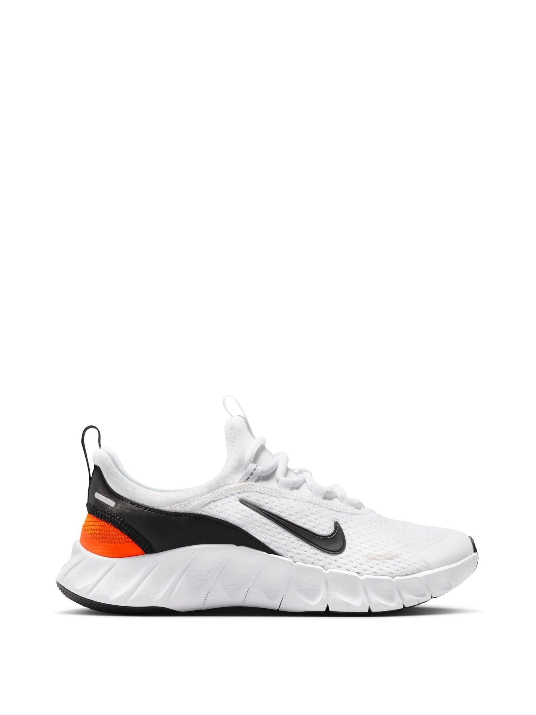 Comprar Branco/Preto Laranja - Tênis Nike Free Ride para Jovens