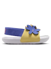 Nike White Kawa Infant Sliders - Image 1 of 8