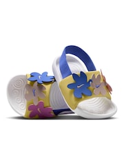 Nike White Kawa Infant Sliders - Image 4 of 8