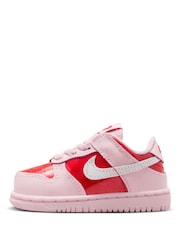 Nike Red Infant Dunk Low Trainers - Image 2 of 8