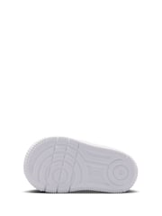 Nike Black/White Animal Infant Air Force 1 Easy On Trainers - Image 8 of 9