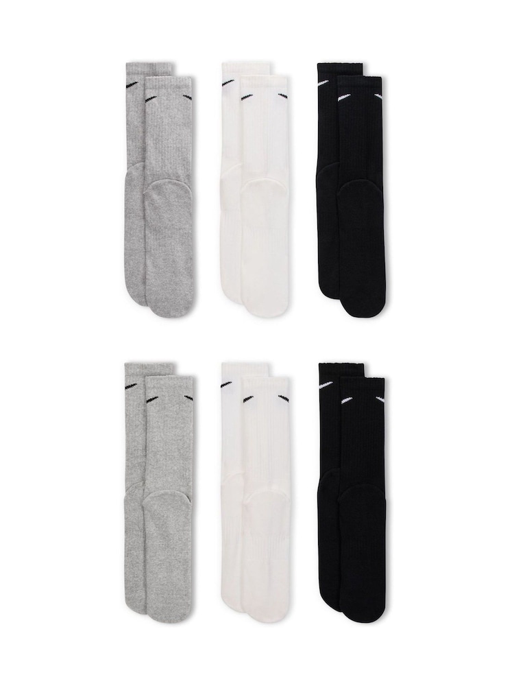 Nike Multi Everyday Cushioned Socks 6 Pack - Image 3 of 3