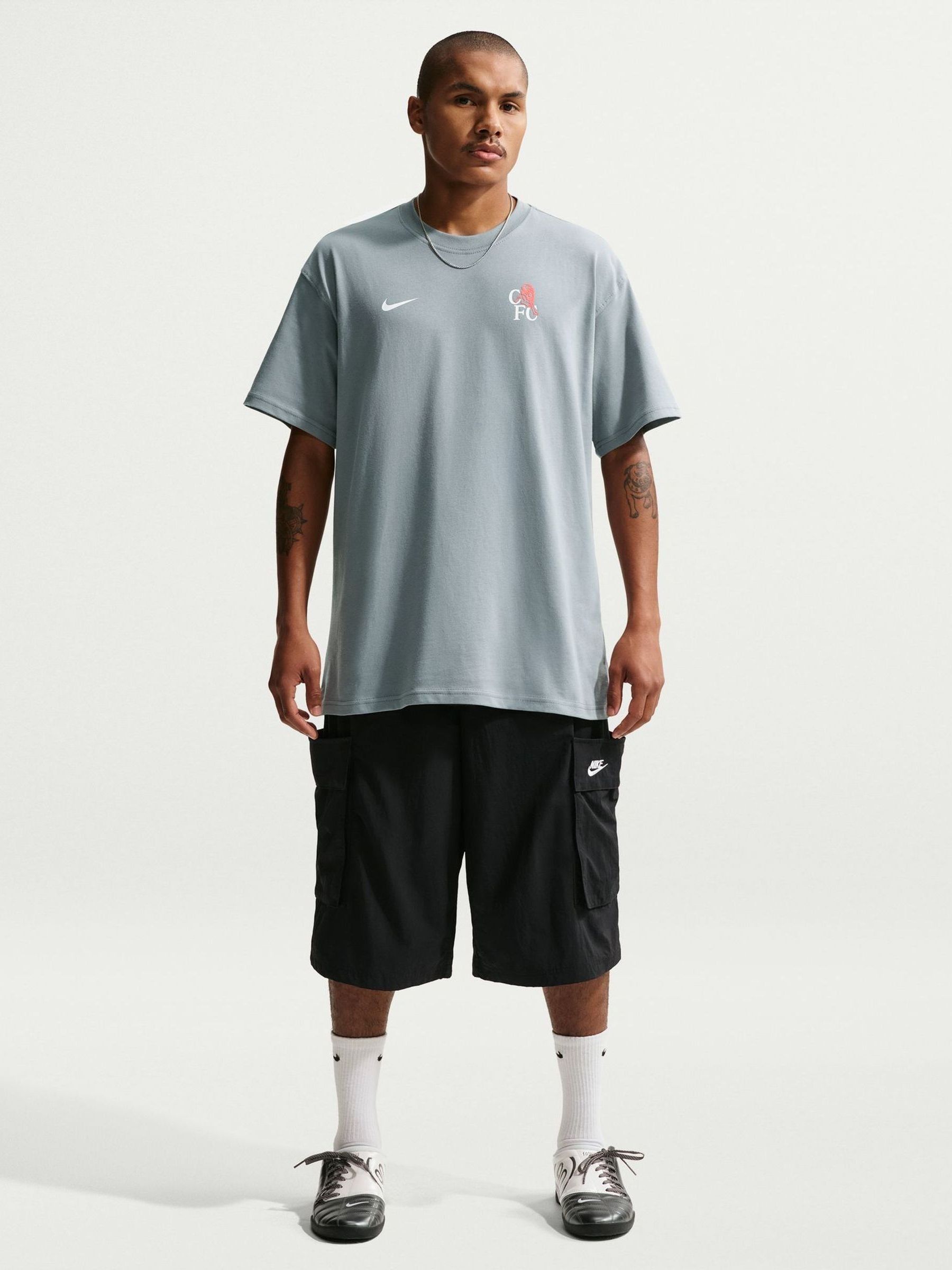 Buy Nike Grey Chelsea FC 2025/26 Pre Match T-Shirt from Next South