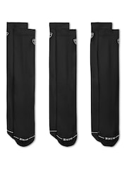 Nike Black Crew Golf Socks 3 Piece - Image 3 of 4