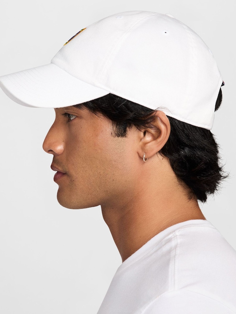 Nike White Tennis Club Hat - Image 2 of 6