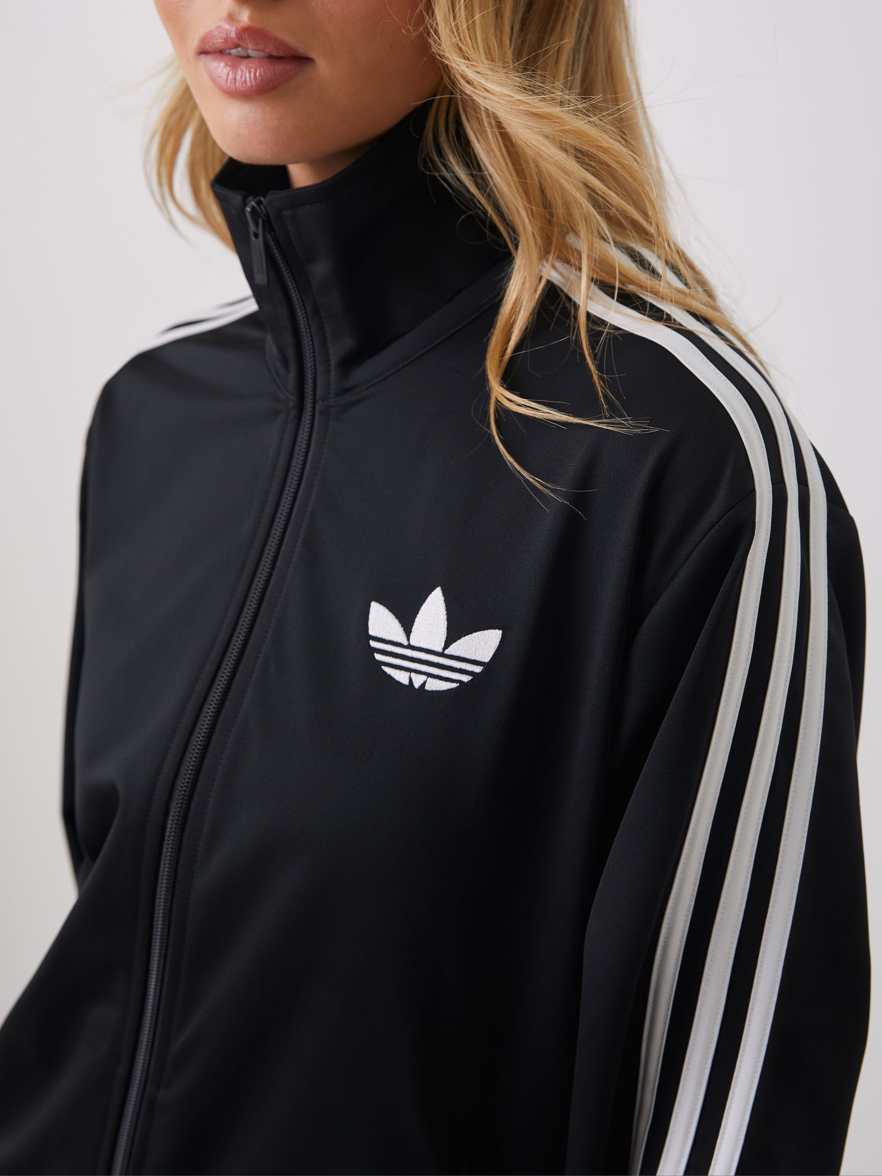 Buy adidas Originals Black Firebird Loose Track Top from the Next