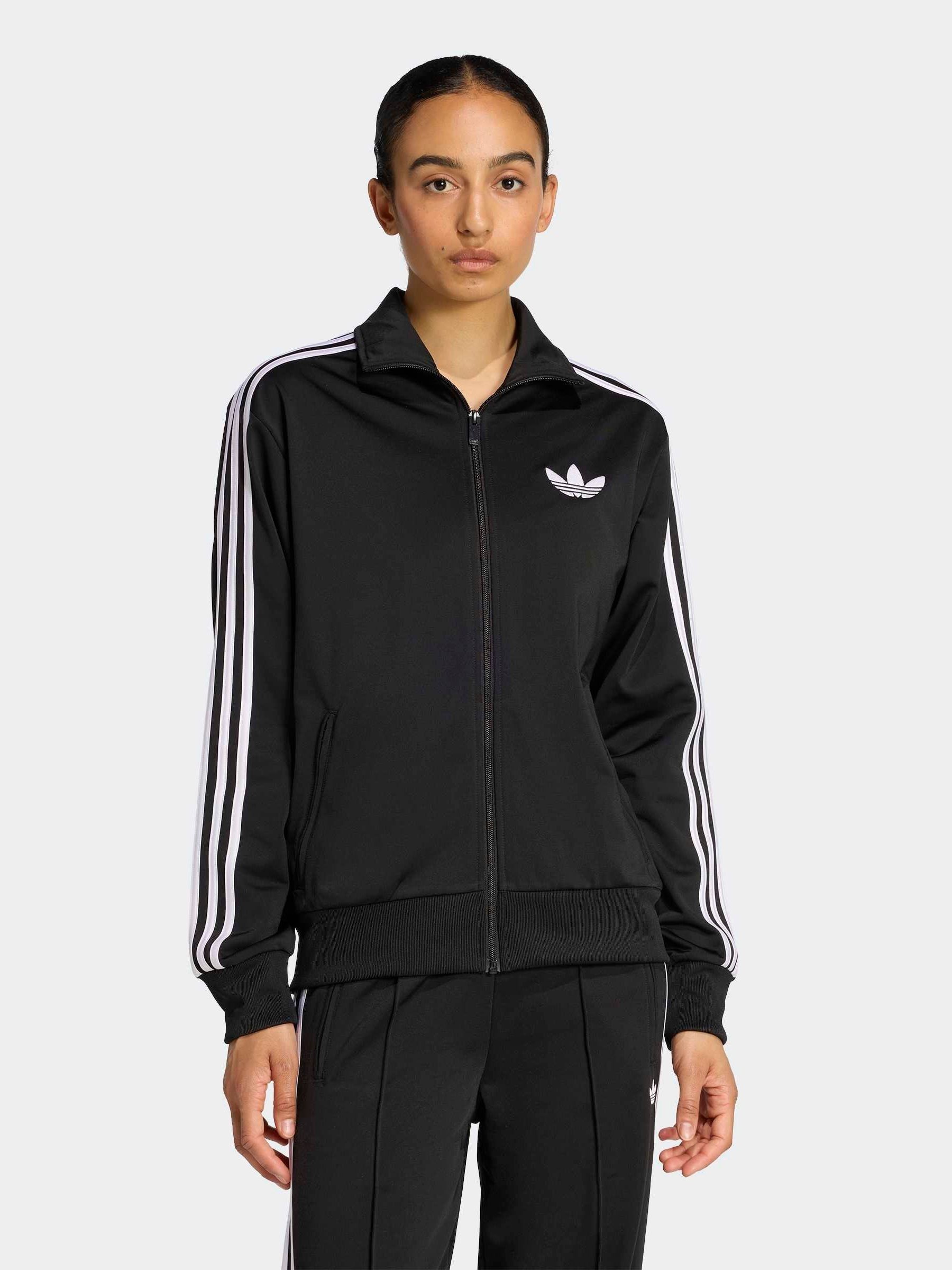 Buy adidas Originals Black Firebird Loose Track Top from Next Canada