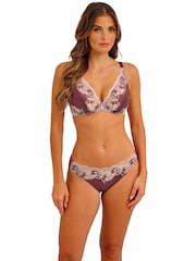 Wacoal Brown Modern Affair Underwire Plunge Bra - Image 2 of 5