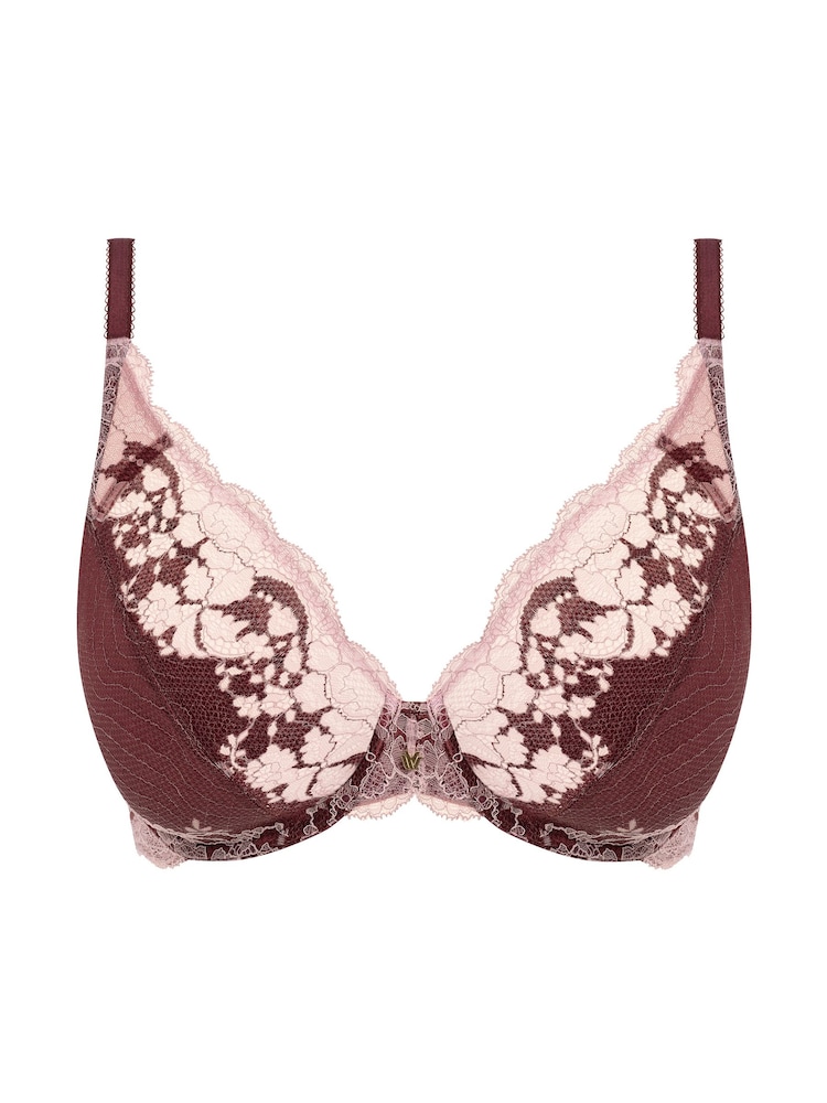 Wacoal Brown Modern Affair Underwire Plunge Bra - Image 5 of 5 Wacoal Brown Modern Affair Underwire Plunge Bra - Image 5 of 5
