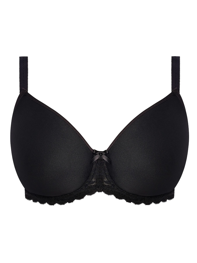 Freya Black T Shirt Quinn Underwire Plunge Bra - Image 5 of 5