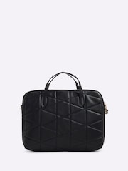 River Island Black Quilted Laptop Case - Image 3 of 5