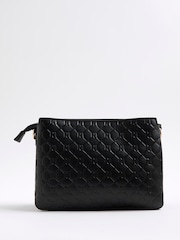 River Island Embossed Chain Pocket Cross-Body Bag - Imagem 2 de 6