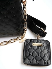 River Island Embossed Chain Pocket Cross-Body Bag - Imagem 5 de 6