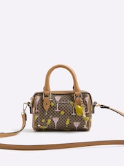 River Island Brown Martini Mini Cross-Body Bowler Bag - Image 1 of 5