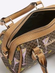 River Island Brown Martini Mini Cross-Body Bowler Bag - Image 4 of 5
