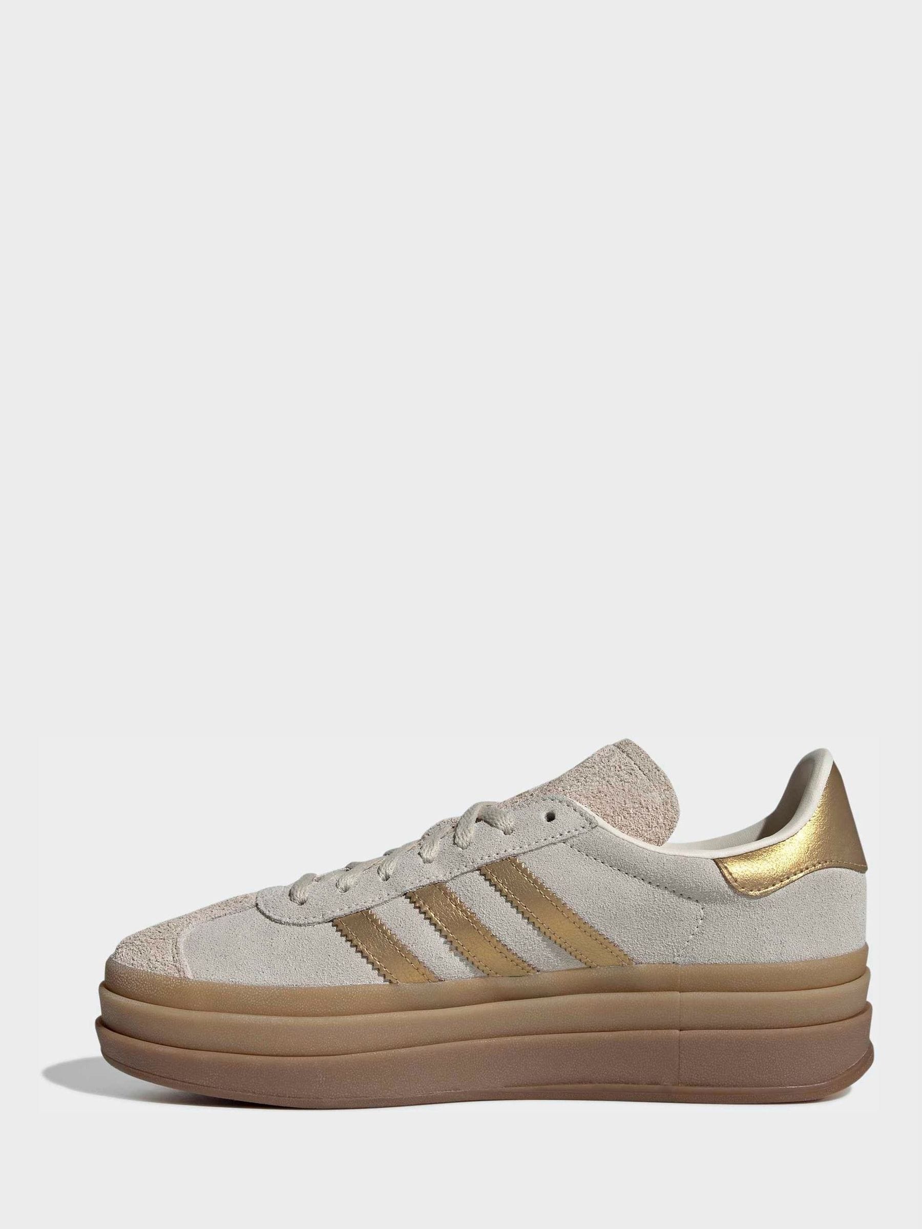 Buy adidas Originals Cream Gazelle Bold W Trainers from Next USA