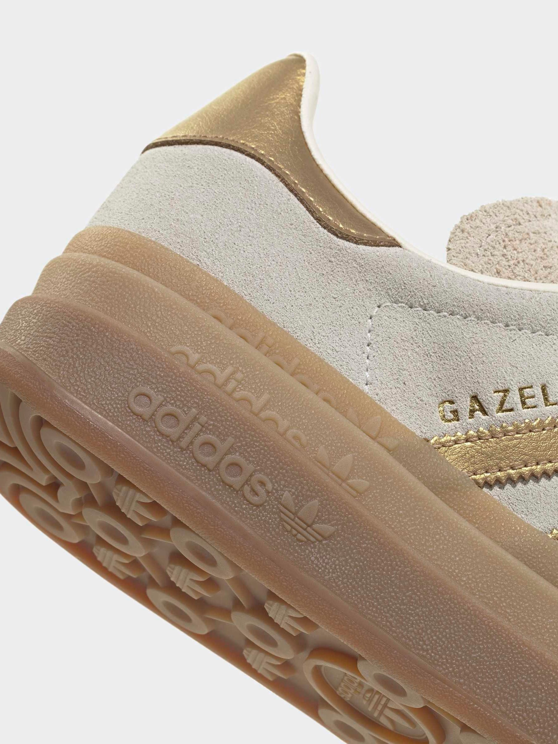 Buy adidas Originals Cream Gazelle Bold W Trainers from Next USA