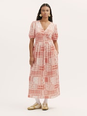 Finery Orange Kiara Dress - Image 1 of 4