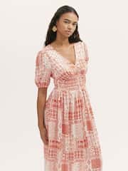 Finery Orange Kiara Dress - Image 2 of 4