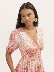 Finery Orange Kiara Dress - Image 3 of 4