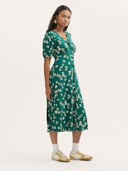 Finery Green Milena Dress - Image 3 of 4