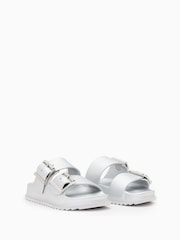 AllSaints Grey Sian Eva Sandals - Image 3 of 5