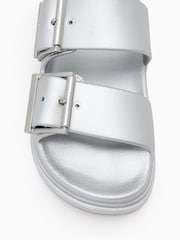 AllSaints Grey Sian Eva Sandals - Image 4 of 5